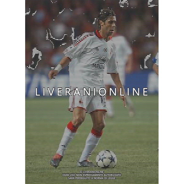 MONTECARLO MONACO 29-08-2003 MILAN - PORTO SUPERCOPPA EUROPEA NELLA FOTO: RUI COSTA MANUEL* AGENZIA ALDO LIVERANI