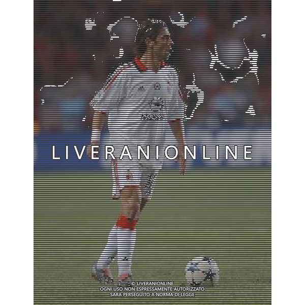 MONTECARLO MONACO 29-08-2003 MILAN - PORTO SUPERCOPPA EUROPEA NELLA FOTO: RUI COSTA MANUEL* AGENZIA ALDO LIVERANI