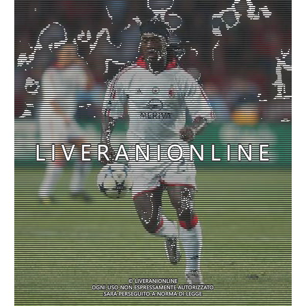 MONTECARLO MONACO 29-08-2003 MILAN - PORTO SUPERCOPPA EUROPEA NELLA FOTO: SEEDORF CLARENCE* AGENZIA ALDO LIVERANI