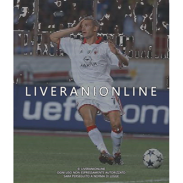 MONTECARLO MONACO 29-08-2003 MILAN - PORTO SUPERCOPPA EUROPEA NELLA FOTO: ANDRYI SHEVCHENKO* AGENZIA ALDO LIVERANI