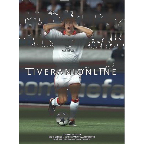 MONTECARLO MONACO 29-08-2003 MILAN - PORTO SUPERCOPPA EUROPEA NELLA FOTO: ANDRYI SHEVCHENKO* AGENZIA ALDO LIVERANI