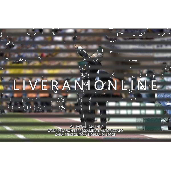 MILAN-PORTO SUPERCOPPA EUROPEA 29/08/2003 NELLA FOTO CARLO ANCELOTTI FOTO NERI BAGNAI-AGENZIA ALDO LIVERANI