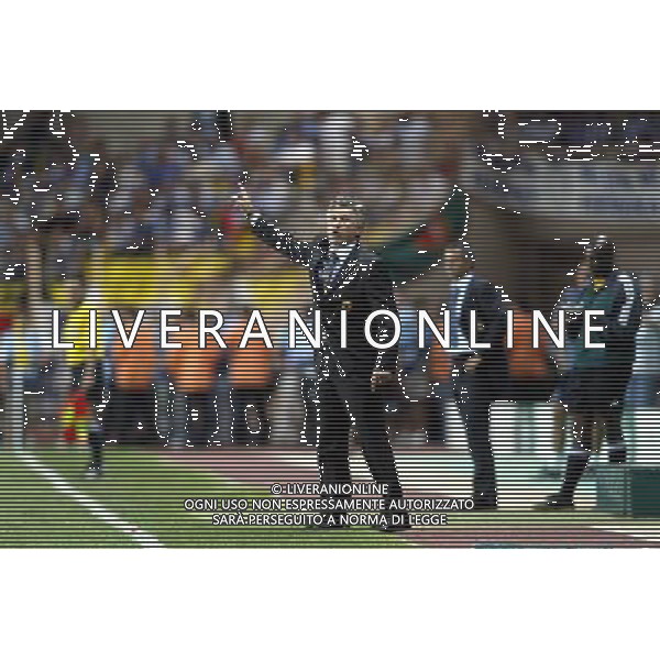 MILAN-PORTO SUPERCOPPA EUROPEA 29/08/2003 NELLA FOTO CARLO ANCELOTTI FOTO NERI BAGNAI-AGENZIA ALDO LIVERANI