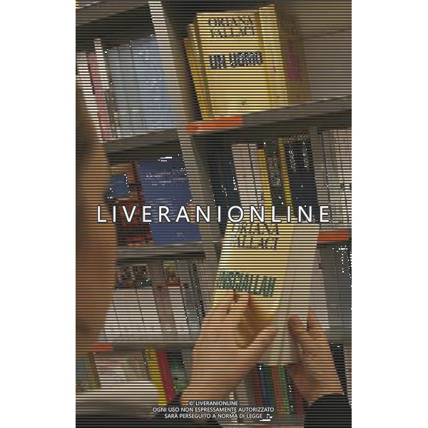 Milano 15 settembre 2006 libri Oriana Fallaci foto Andry / Ag. Aldo Liverani
