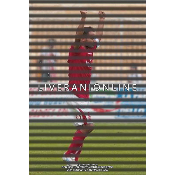 Piacenza - Napoli campionato serie B 16/09/2006 nella foto esultanza dopo il GOL di RICCIO ph mosca/Ag. Aldo Liverani