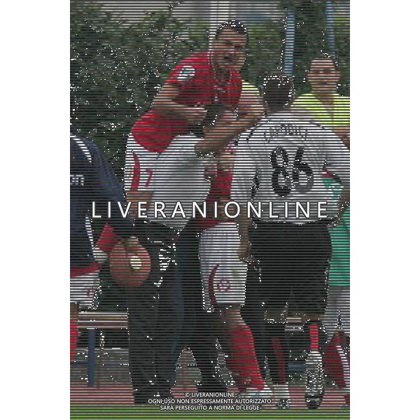 Piacenza - Napoli campionato serie B 16/09/2006 nella foto esultanza dopo il GOL di RICCIO ph mosca/Ag. Aldo Liverani