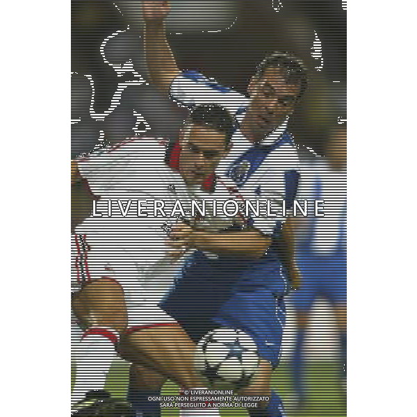 MILAN-PORTO SUPERCOPPA EUROPEA 29/08/2003 NELLA FOTO INZAGHI FILIPPO FOTO NERI BAGNAI-AGENZIA ALDO LIVERANI