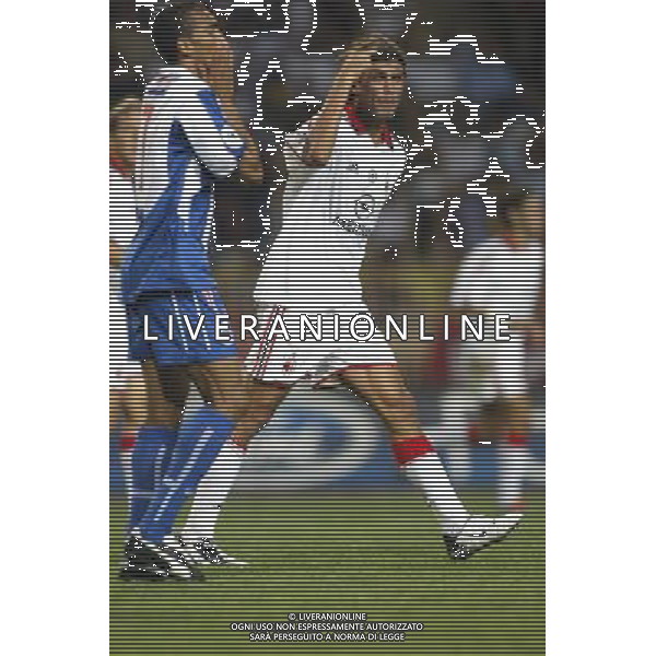 MILAN-PORTO SUPERCOPPA EUROPEA 29/08/2003 NELLA FOTO PAOLO MALDINI FOTO NERI BAGNAI-AGENZIA ALDO LIVERANI