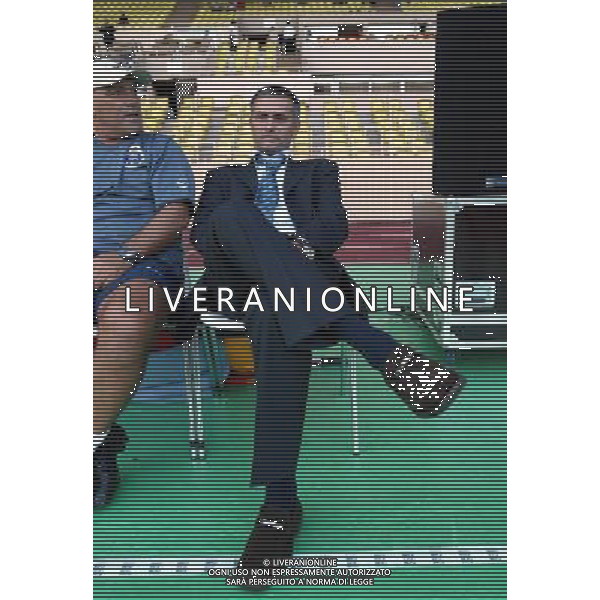 MILAN-PORTO SUPERCOPPA EUROPEA 29/08/2003 NELLA FOTO MOURINHO JOSE\' FOTO NERI BAGNAI-AGENZIA ALDO LIVERANI