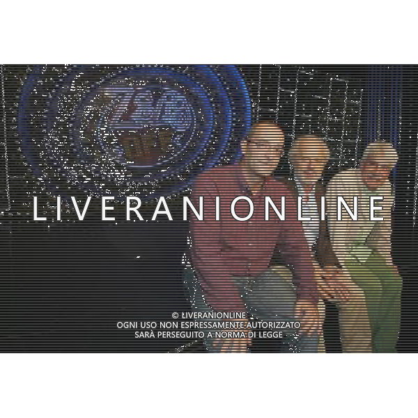 MILANO 20/9/2006 VIALE MONZA, 140 VENT\' ANNI DI ZELIG NELLA FOTO GINO, MICHELE E GIANCARLO BOZZO FOTO ROMANO/AG ALDO LIVERANI