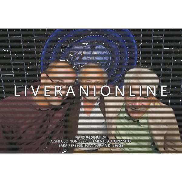 MILANO 20/9/2006 VIALE MONZA, 140 VENT\' ANNI DI ZELIG NELLA FOTO GINO, MICHELE E GIANCARLO BOZZO FOTO ROMANO/AG ALDO LIVERANI