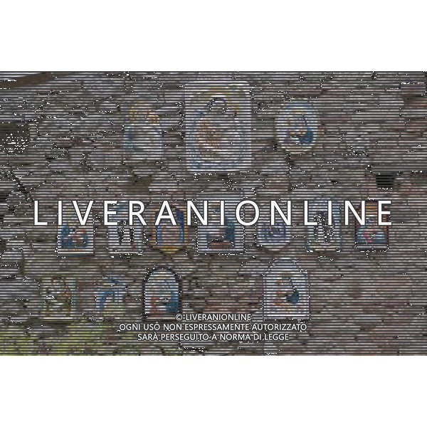 Pennabilli(PU) - 14.09.2006 Nella Foto:Particolare del \'L\'orto dei frutti dimenticati\'MUSEO CREATO DA TONINO GUERRA foto MASSIMILIANO VITEZ-AGENZIA ALDO LIVERANI