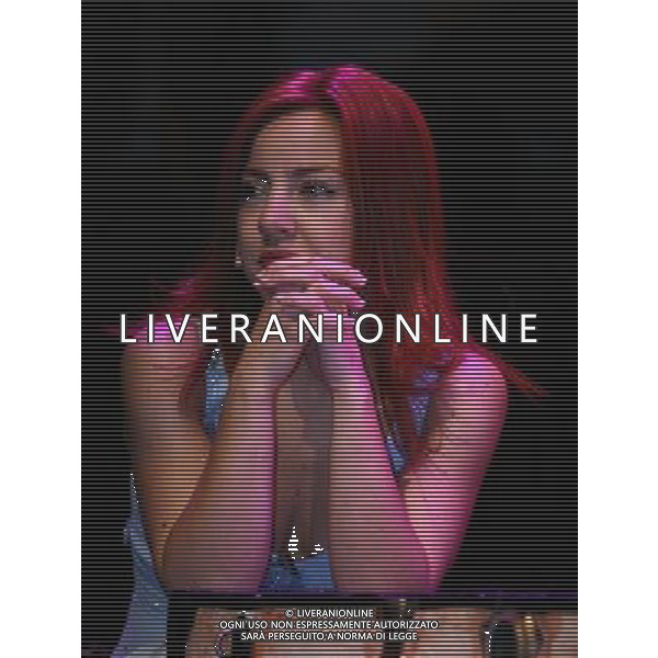 MILANO 25 SETTEMBRE 2006 TEATRO VENTAGLIO SMERALDO SPETTACOLO-EVENTO \'MINA...CHE COSA SEI?\' NELLA FOTO: IVANNA ROSSI PH FRANKY-AG ALDO LIVERANI