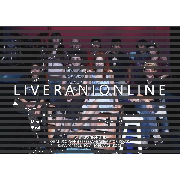 MILANO 25 SETTEMBRE 2006 TEATRO VENTAGLIO SMERALDO SPETTACOLO-EVENTO \'MINA...CHE COSA SEI?\' NELLA FOTO:DAN BREITMAN E IVANNA ROSSI PH FRANKY-AG ALDO LIVERANI