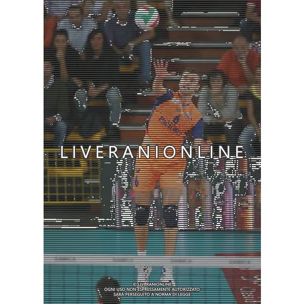 Montichiari (bs) 17-09-2006 pallavolo volley Acqua paradiso gabeca-Lube banca marche macerata Veres Peter Ph. filippo venezia-ag: aldo liverani