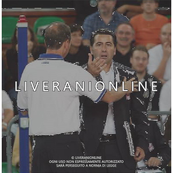 Montichiari (bs) 17-09-2006 pallavolo volley Acqua paradiso gabeca-Lube banca marche macerata De Giorgi Ferdinando allenatore della Lube macerata Ph. filippo venezia-ag: aldo liverani