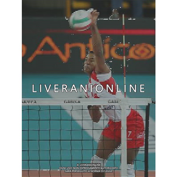 Montichiari (bs) 17-09-2006 pallavolo volley Acqua paradiso gabeca-Lube banca marche macerata Dennis Angel Ph. filippo venezia-ag: aldo liverani