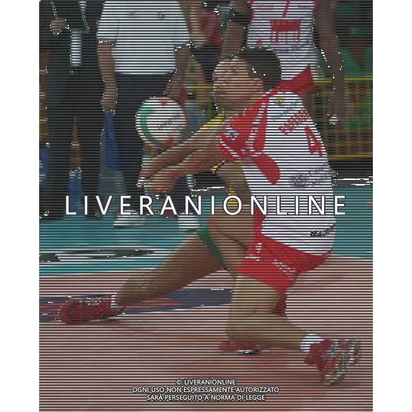 Montichiari (bs) 17-09-2006 pallavolo volley Acqua paradiso gabeca-Lube banca marche macerata Paparoni Alessandro Ph. filippo venezia-ag: aldo liverani