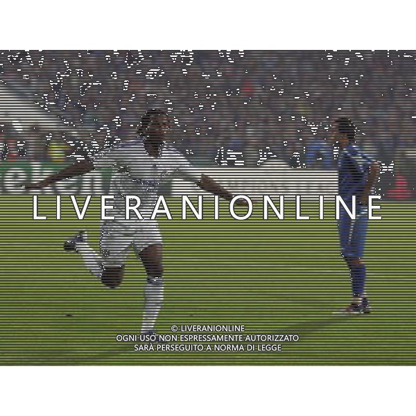 PFC Levski Sofia - Chelsea FC, Champions League, Group A, 27/09/2006 nella foto esultanza dopo il gol di Didier Drogba pic by Marcello Pozzetti ©IPS Photo Agency/Ag. Aldo Liverani 
