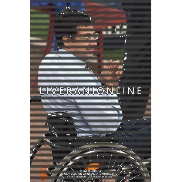 Centro Tecnico Federale di Coverciano 02/10/2006 Raduno e Allenamento della Nazionale Italiana nella foto Luca Pancalli Presidente FIGC ph gianni nucci/ag. Aldo Liverani