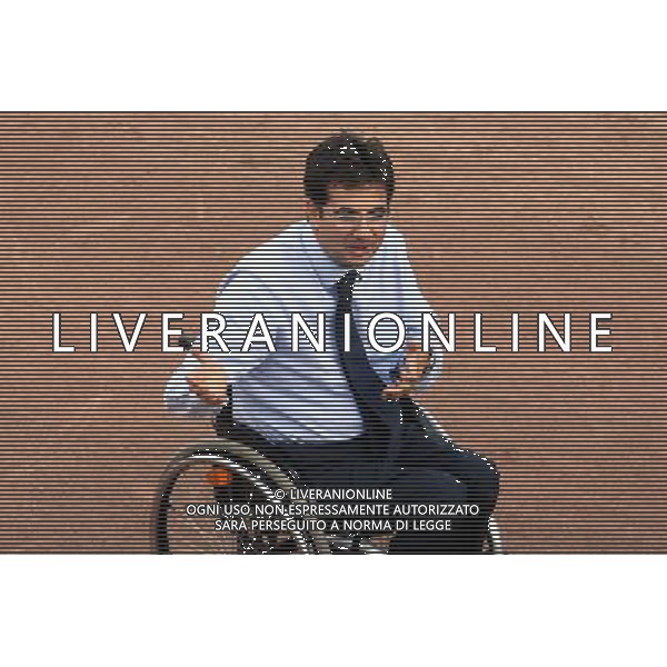 Centro Tecnico Federale di Coverciano 02/10/2006 Raduno e Allenamento della Nazionale Italiana nella foto Luca Pancalli Presidente FIGC ph gianni nucci/ag. Aldo Liverani