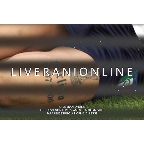 Centro Tecnico Federale di Coverciano 02/10/2006 Raduno e Allenamento della Nazionale Italiana nella foto il tatuaggio sulla coscia di marco materazzi che ritrae la coppa del mondo ph gianni nucci/ag. Aldo Liverani