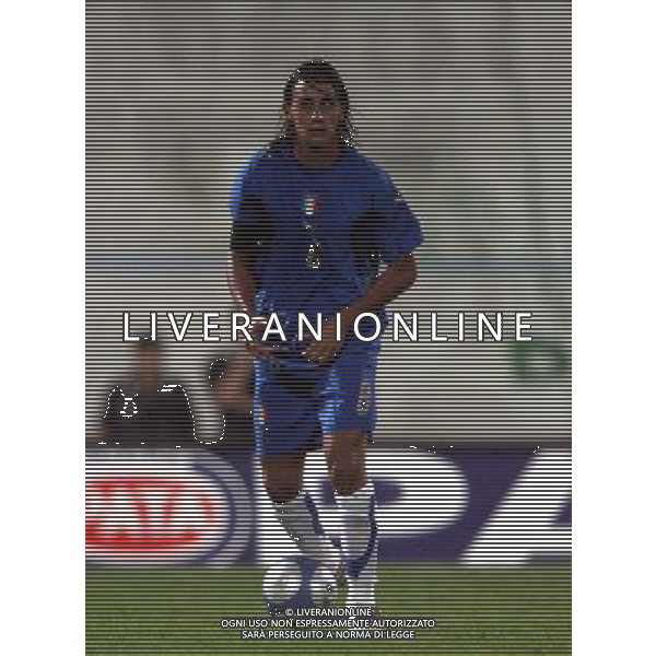 ITALIA-AUSTRIA 05/09/2005 NELLA FOTO ALBERTO AQUILANI AGENZIA ALDO LIVERANI