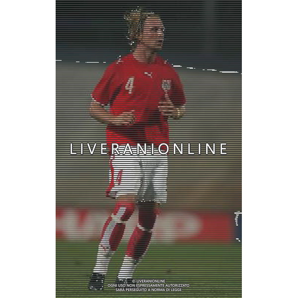 ITALIA-AUSTRIA 05/09/2005 NELLA FOTO BERGER AGENZIA ALDO LIVERANI