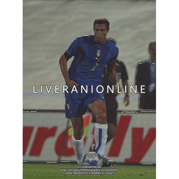 ITALIA-AUSTRIA 05/09/2005 NELLA FOTO GIORGIO CHIELLINI AGENZIA ALDO LIVERANI