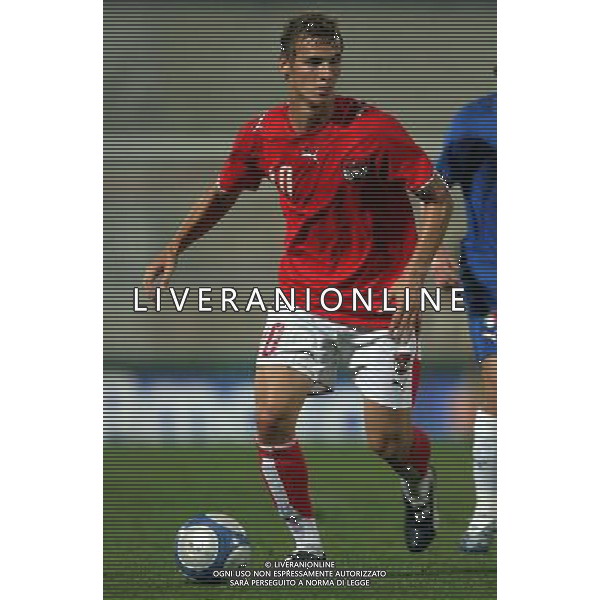 ITALIA-AUSTRIA 05/09/2005 NELLA FOTO JDRIZAJ AGENZIA ALDO LIVERANI