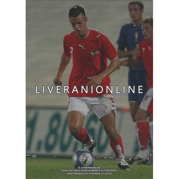 ITALIA-AUSTRIA 05/09/2005 NELLA FOTO METZ AGENZIA ALDO LIVERANI