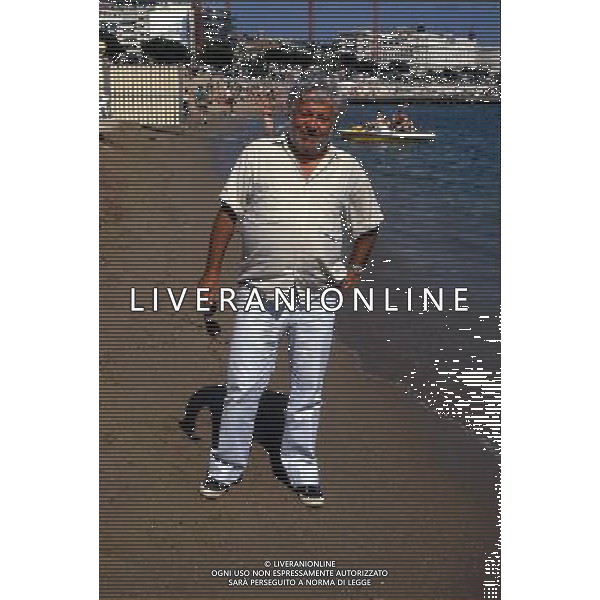 ARCHIVIO GIOVANNI LIVERANI NELLA FOTO PAOLO VILLAGGIO AGENZIA ALDO LIVERANI
