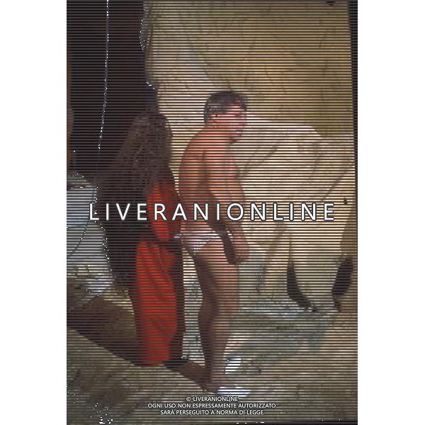 ARCHIVIO GIOVANNI LIVERANI NELLA FOTO PAOLO VILLAGGIO AGENZIA ALDO LIVERANI