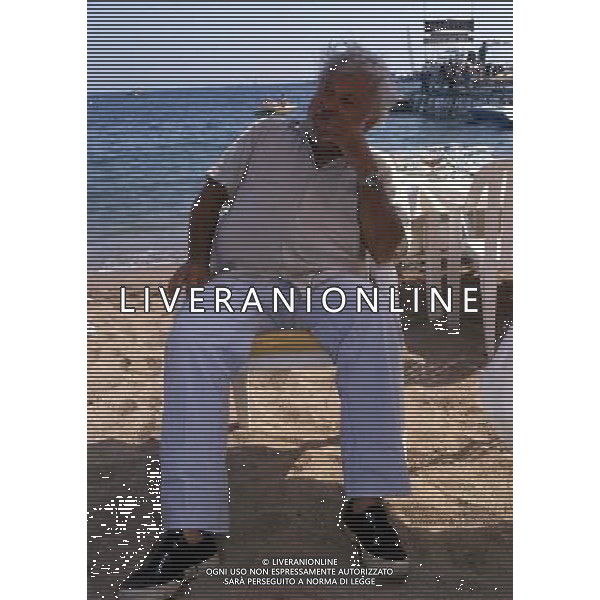 ARCHIVIO GIOVANNI LIVERANI NELLA FOTO PAOLO VILLAGGIO AGENZIA ALDO LIVERANI