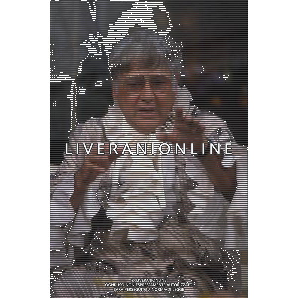 ARCHIVIO GIOVANNI LIVERANI NELLA FOTO PAOLO VILLAGGIO AGENZIA ALDO LIVERANI