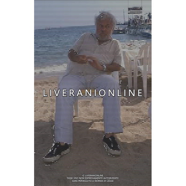 ARCHIVIO GIOVANNI LIVERANI NELLA FOTO PAOLO VILLAGGIO AGENZIA ALDO LIVERANI