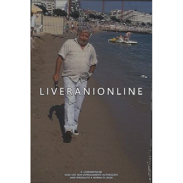 ARCHIVIO GIOVANNI LIVERANI NELLA FOTO PAOLO VILLAGGIO AGENZIA ALDO LIVERANI