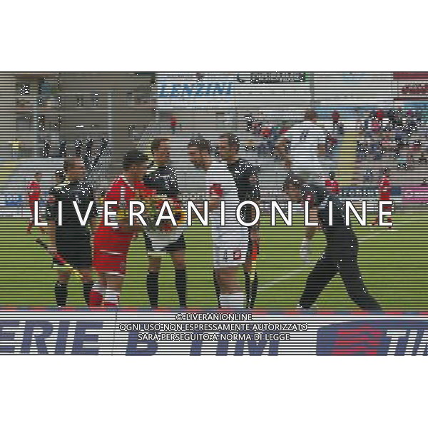 TREVISO-TRIESTINA SERIE B 16/09/2006 NELLA FOTO: I DUE CAPITANI INIZIO PARTITA FOTO GARBUIO/AG.ALDO LIVERANI 