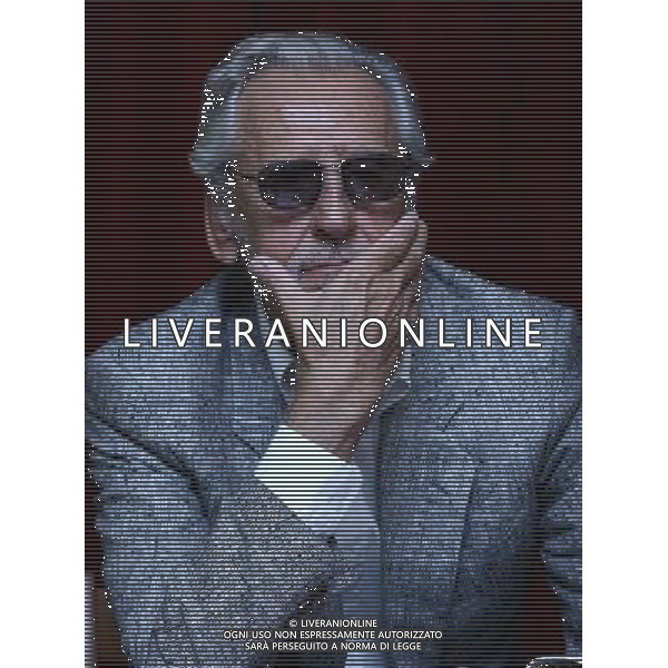 MILANO 3 OTTOBRE 2006 PRESENTAZIONE DELLO SPETTACOLO TEATRALE \' LA BISBETICA DOMATA\' CON TULLIO SOLENGHI. NELLA FOTO: GIULIO BOSETTI PH FRANKY/AG ALDO LIVERANI