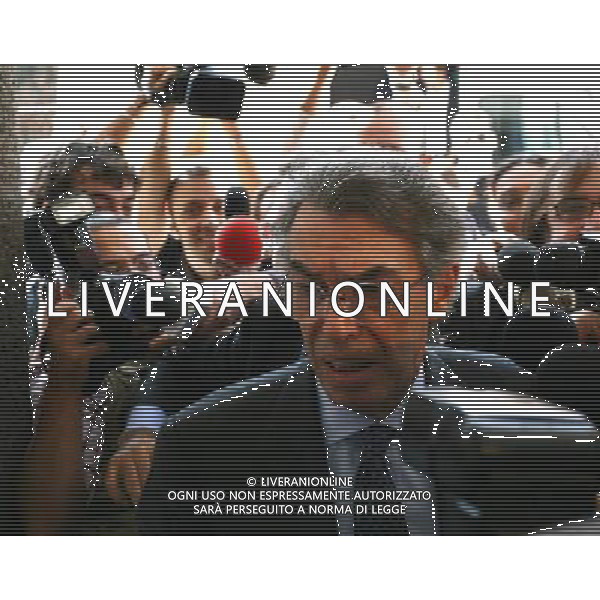 Roma - 03 / 10 / 2006 - Sede della FIGC - nella foto: Massimo Moratti presidente dell\'inter entra nella sede della FIGC per essere ascoltato da Saverio Borrelli ph Corradetti/ag. Aldo Liverani