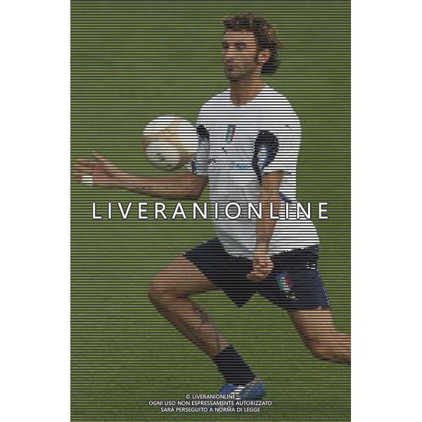 Centro Sportivo Coverciano 02/10/2006 Allenamento della nazionale italiana nella foto gennaro del vecchio ph gianni nucci/ag. aldo liverani