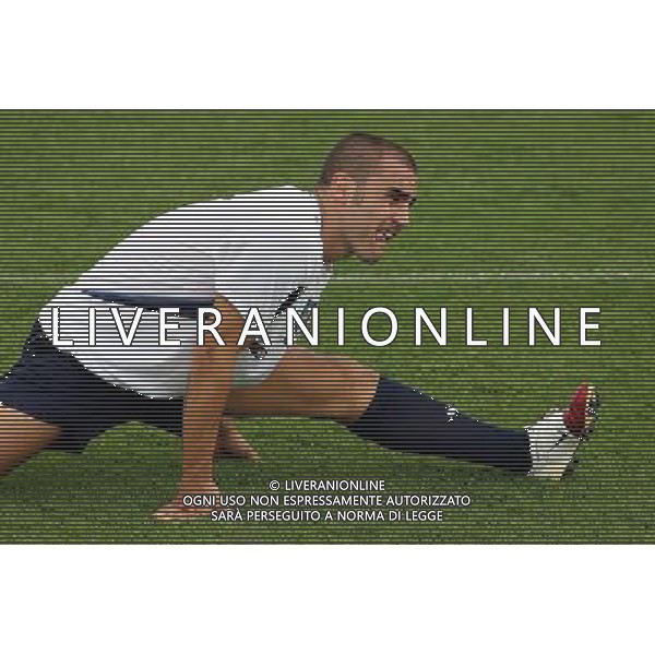 Centro Sportivo Coverciano 02/10/2006 Allenamento della nazionale italiana nella foto fabio cannavaro ph gianni nucci/ag. aldo liverani