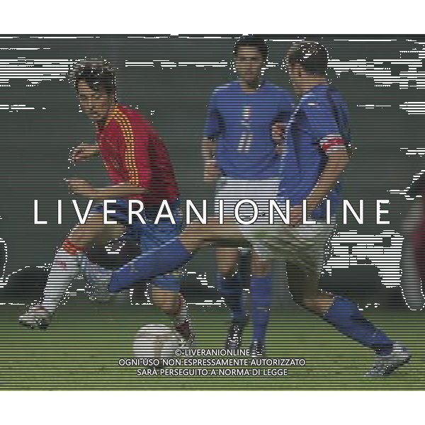 Modena 06/10/2006 Italia - Spagna Qualificazioni Europei - Under 21 nella foto silva ph andry/ag. aldo liverani 