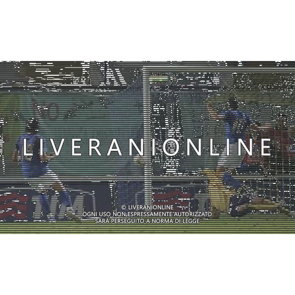 Modena 06/10/2006 Italia - Spagna Qualificazioni Europei - Under 21 nella foto il palo di pelle\' graziano ph andry/ag. aldo liverani 