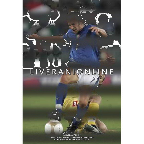 Italia - Ucraina Qualificazioni europei 2008 - Roma 07/10/2006 nella foto Alessandro del piero ph andry/ag. aldo liverani