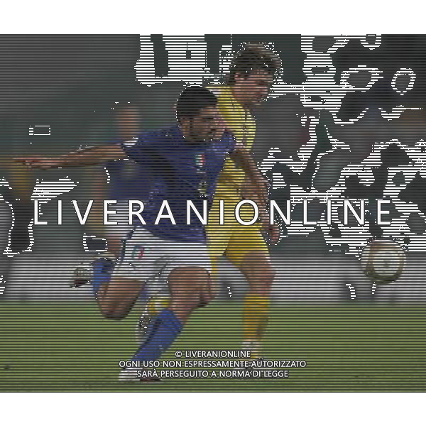 Italia - Ucraina Qualificazioni europei 2008 - Roma 07/10/2006 nella foto gennaro gattuso con rusol ph andry/ag. aldo liverani