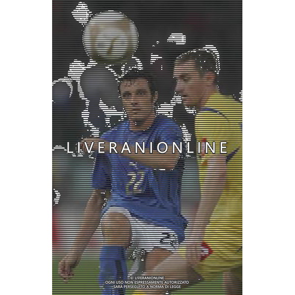 Italia - Ucraina Qualificazioni europei 2008 - Roma 07/10/2006 nella foto massimo oddo ph andry/ag. aldo liverani