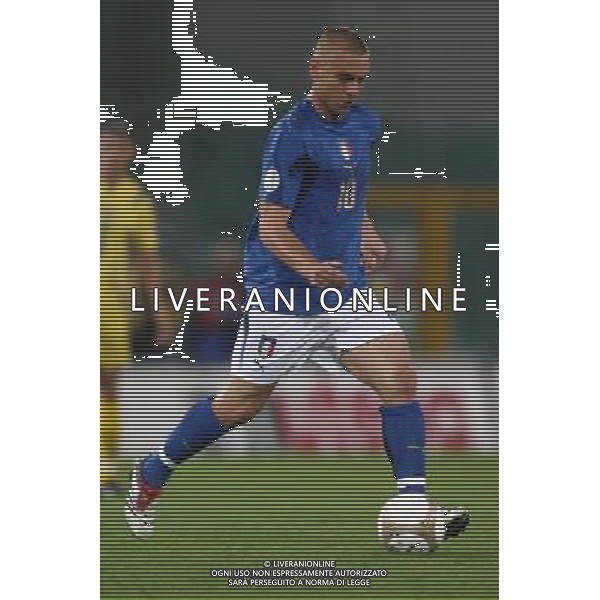 Roma - 07 / 10 / 2006 - Stadio \'Olimpico\' - Qualificazioni EURO 2008 - Italia Vs Ucraina (2-0) - NELLA FOTO Daniele De Rossi FOTO CORRADETTI-AGENZIA ALDO LIVERANI