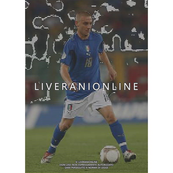 Roma - 07 / 10 / 2006 - Stadio \'Olimpico\' - Qualificazioni EURO 2008 - Italia Vs Ucraina (2-0) - NELLA FOTO Daniele De Rossi FOTO CORRADETTI-AGENZIA ALDO LIVERANI