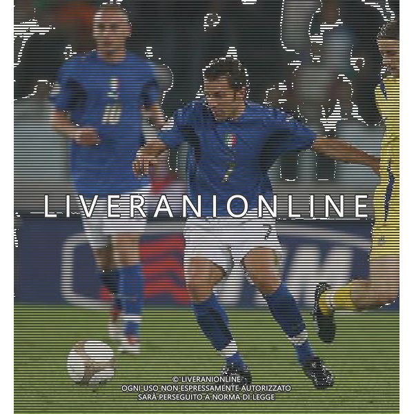 Roma - 07 / 10 / 2006 - Stadio \'Olimpico\' - Qualificazioni EURO 2008 - Italia Vs Ucraina (2-0) - NELLA FOTO Alessandro Del Piero FOTO CORRADETTI-AGENZIA ALDO LIVERANI